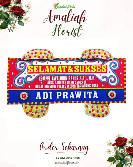 Papan Bunga Ucapan Selamat Puspamukti