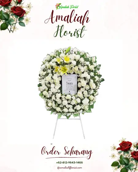 Krans Bunga Duka Puspamukti